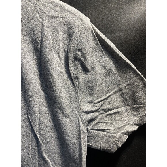 Hollister Mens T-shirt Gray MediumCrew Neck Short Sleeve Stretch Logo - Picture 10 of 11